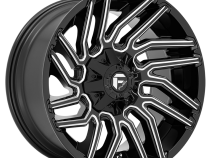 Aluminum Wheels 22X10 Typhoon D773 5 On 114.3/5 On 127 Gloss Black/Milled 78 Bore -18 Offset Fuel Off Road Wheels