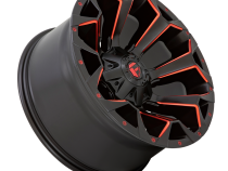 Aluminum Wheels 18X9 Assault D787 5 On 114.3/5 On 127 Matte Black Milled Red Tint 78.1 Bore 1 Offset Fuel Off Road Wheels