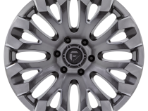 Aluminum Wheels 20X10 Quake D830 5 On 127 Platinum Gray 71.5 Bore -18 Offset Fuel Off Road Wheels