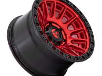 Aluminum Wheels 17X9 Cycle D834 5 On 127 Candy Red/Black Ring 71.5 Bore 1 Offset Fuel Off Road Wheels