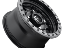 Aluminum Wheels 14X7 Anza UTV D917 4 On 110 Matte Black Beadlock 79.4 Bore 13 Offset 5 Spoke Fuel Off Road Wheels