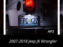 Wrangler JK 4dr Interior Kit Stage 1 Red Diode Dynamics