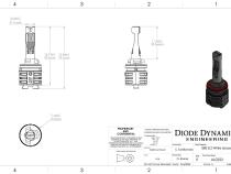 880/881 White SL2 LED Bulbs Pair Diode Dynamics