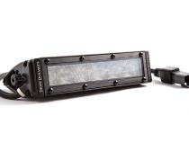 6 Inch LED Light Bar Single Row Straight SS6 White Wide Light Bar Single Diode Dynamics