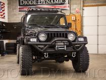 12 Inch LED Light Bar  Single Row Straight Clear Wide Pair Stage Series Diode Dynamics