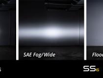 12 Inch LED Light Bar  Single Row Straight Clear Wide Pair Stage Series Diode Dynamics