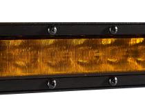 12 Inch LED Light Bar  Single Row Straight Amber Wide Pair Stage Series Diode Dynamics