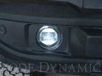 Elite Series Type A Fog Lamps, Yellow Pair Diode Dynamics