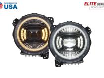 Elite LED Headlamps for 2020-2022 Jeep Gladiator Diode Dynamics