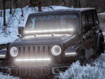 SS30 Bumper Bracket Kit for 2018-2021 Jeep JL Wrangler/Gladiator, White Combo Single