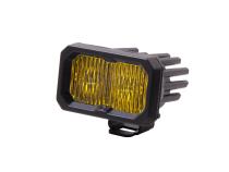 Stage Series 2 Inch LED Pod, Sport Yellow Fog Standard ABL Each