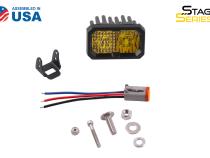 Stage Series 2 Inch LED Pod, Pro Yellow Flood Standard ABL Each