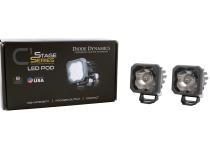 Stage Series C1 LED Pod Sport White Flood Standard ABL Pair Diode Dynamics