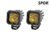 Stage Series C1 LED Pod Sport Yellow Flood Standard ABL Pair Diode Dynamics