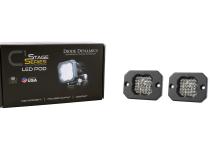Stage Series C1 LED Pod Sport White Flood Flush RBL Pair Diode Dynamics