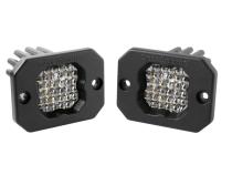 Stage Series C1 LED Pod Pro White Flood Flush RBL Pair Diode Dynamics