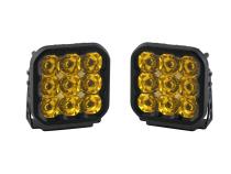 SS5 LED Pod Pro Yellow Spot Pair Diode Dynamics