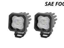 Stage Series C1 LED Pod White SAE Fog Standard ABL Pair Diode Dynamics
