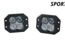 SS3 Sport RBL White Flood Flush Pair Diode Dynamics