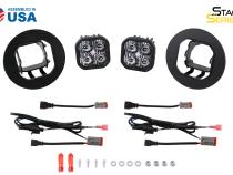 SS3 Pro Type GM-5 Kit ABL White SAE Fog Diode Dynamics