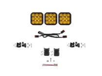 SS5 Sport Universal CrossLink 3-Pod Lightbar Yellow Driving Diode Dynamics