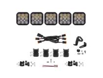 SS5 Sport Universal CrossLink 5-Pod Lightbar White Driving Diode Dynamics