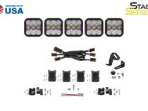 SS5 Sport Universal CrossLink 5-Pod Lightbar White Driving Diode Dynamics