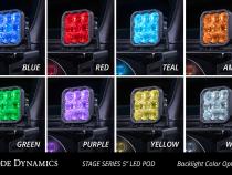 SS5 Sport Universal CrossLink 6-Pod Lightbar Yellow Driving Diode Dynamics