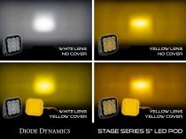 SS5 LED Pod Cover Yellow Diode Dynamics