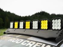 SS5 Pro Universal CrossLink 7-Pod Lightbar White Combo Diode Dynamics