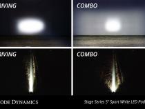 SS5 Pro Universal CrossLink 7-Pod Lightbar Yellow Combo Diode Dynamics