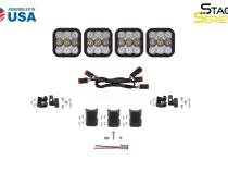 SS5 Pro Universal CrossLink 4-Pod Lightbar White Driving Diode Dynamics