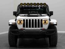 Jeep JL SS5 Pro CrossLink Windshield White Combo Lightbar Kit Diode Dynamics