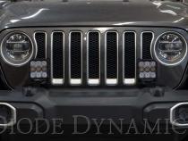 Jeep JL SS5 CrossLink Bumper Lightbar Kit Pro Combo Diode Dynamics