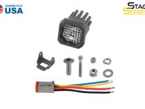 Stage Series C1R White Flood Standard LED Pod (one) Diode Dynamics