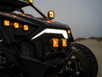 SS3 LED Bumper 1.5 Inch Roll Bar Kit, Sport White Combo (Pair) Diode Dynamics