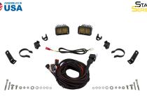 Stage Series 2 Inch Roll Bar Chase Light Kit, SSC2 Sport Yellow (Pair) Diode Dynamics