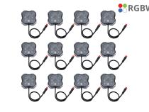 RGBW Rock Light Installer Magnet Mount Kit (12-pack)