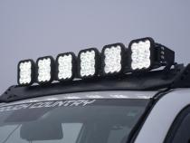 SS5 6-Pod CrossLink Mounting Kit for Prinsu/Sherpa Roof Racks, Sport Yellow Combo Diode Dynamics