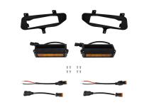 SS6 SAE/DOT Type NT Fog Light Kit Amber Two SS6 Light Bars (26.6 watts) 3569 Amber SAE Fog Diode Dynamics