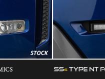 SS6 SAE/DOT Type NT Fog Light Kit Amber Two SS6 Light Bars (26.6 watts) 3569 Amber SAE Fog Diode Dynamics