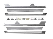 18-Present Jeep Wrangler JLU Rocker Step W/ Body Rockskins 4 Door EVO Manufacturing