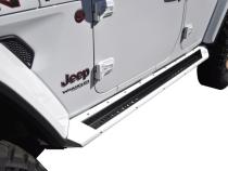 18-Present Jeep Wrangler JLU Rocker Step W/ Body Rockskins 4 Door EVO Manufacturing