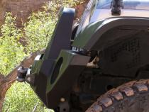 Jeep Bull Bar For Rigid Series Front Bumper Only Black Powdercoat Rock Slide Engineering