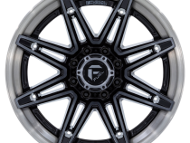 Aluminum Wheels 20X10 Brawl FC401BT 6 On 135 Gloss Black Brushed Dark Tint 87.1 Bore -18 Offset Fuel Off Road Wheels