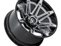 Aluminum Wheels 20X10 Brawl FC401PB 6 On 135 Chrome/Gloss Black Lip 87.1 Bore -18 Offset Fuel Off Road Wheels