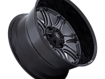 Aluminum Wheels 24X12 Darkstar FC853AB 5 On 114.3/5 On 127 Matte Gunmetal Gray/Black Lip 78.1 Bore -44 Offset Fuel Off Road Wheels