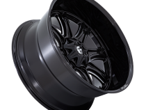 Aluminum Wheels 24X12 Darkstar FC853BE 5 On 114.3/5 On 127 Gloss Black/Milled 78.1 Bore -44 Offset Fuel Off Road Wheels