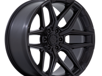 Aluminum Wheels 20X9 Flux 6 FC854MX 6 On 114.3 Blackout 66.06 Bore 20 Offset Fuel Off Road Wheels