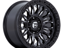 Aluminum Wheels 17X9 Rincon SBL FC857BE 5 On 127 Gloss Black Milled 71.5 Bore 1 Offset Fuel Off Road Wheels